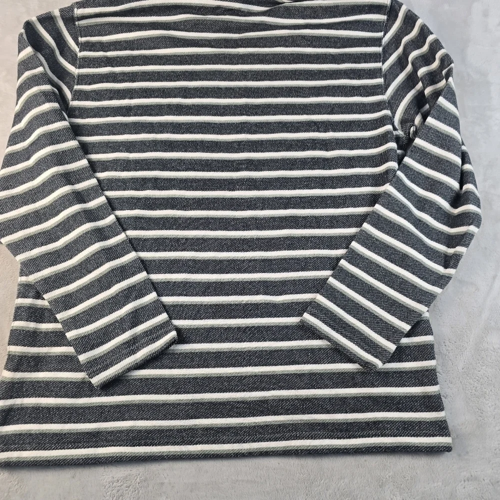 NWT Hurley Pullover Hoodie Mens Medium Striped Blue Green White New